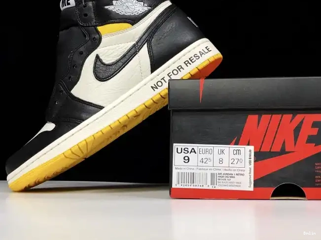 Bmlin 1 OG Air For Resale 861428-107 High NRGNot Retro Jordan 0622